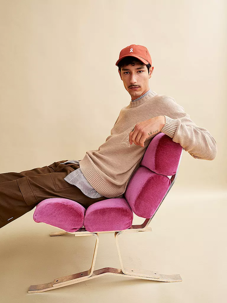 ARMEDANGELS | Hemd Casual Fit QUAASA STRIPES | Marrone