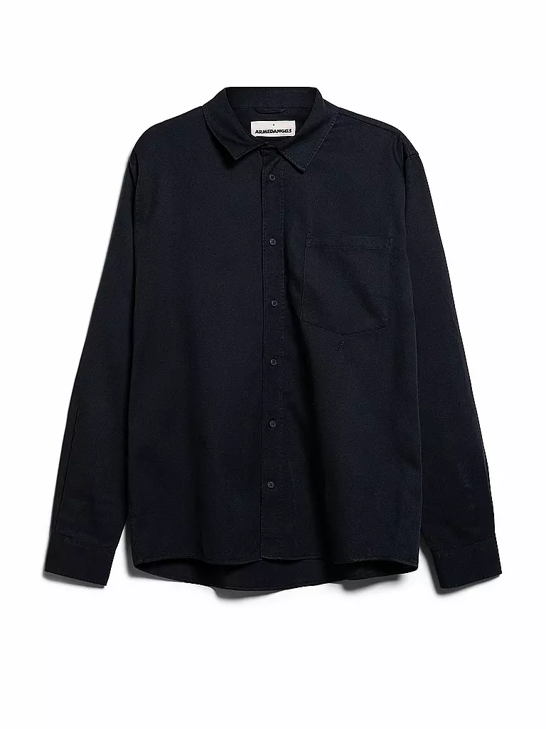 ARMEDANGELS | Hemd Casual Fit SKJORTAAS | Blu
