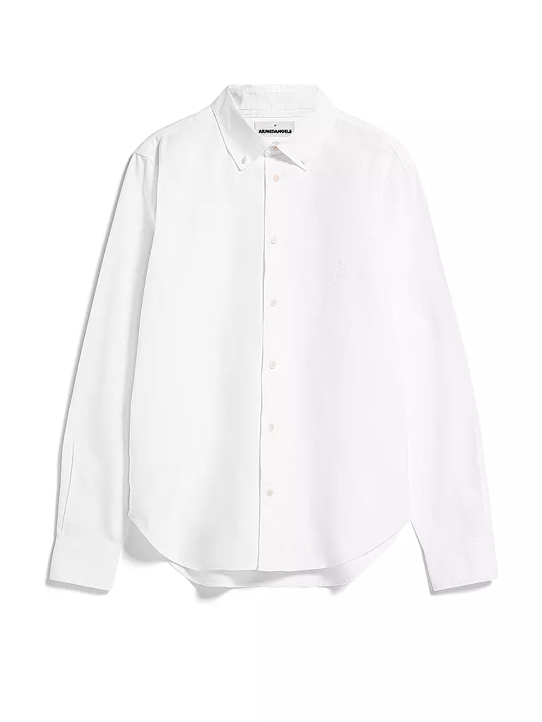 ARMEDANGELS | Hemd Regular Fit LAAROX  | Bianco