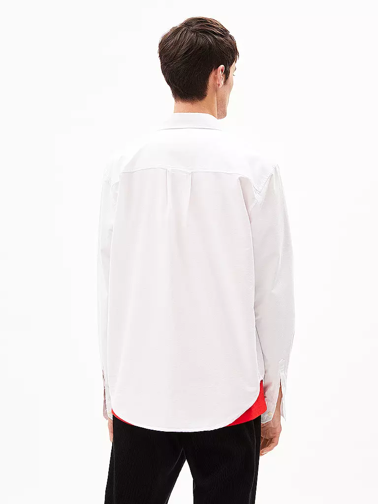 ARMEDANGELS | Hemd Regular Fit LAAROX  | Bianco