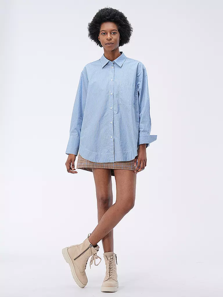 ARMEDANGELS | Hemdbluse EASSAAL | Blu chiaro