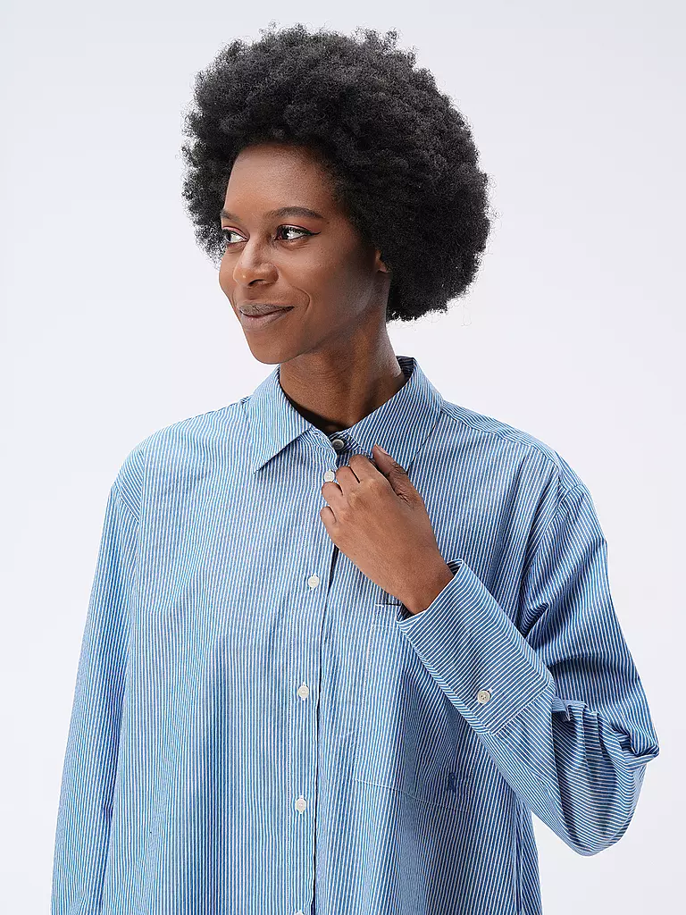 ARMEDANGELS | Hemdbluse EASSAAL | Blu chiaro