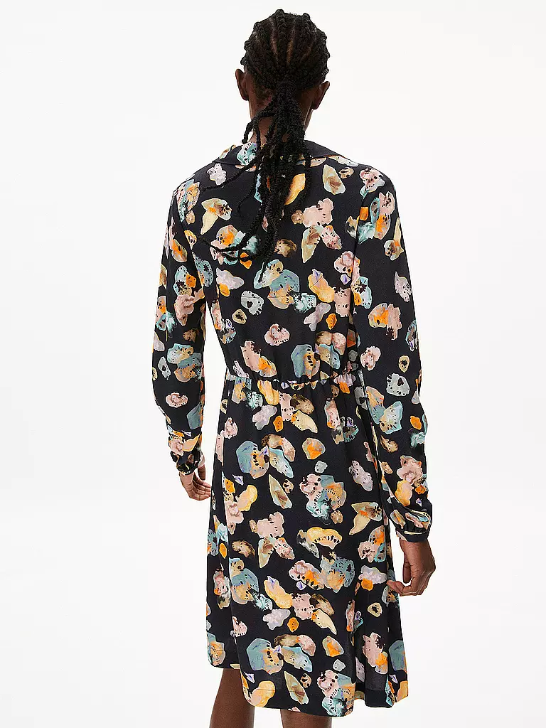 ARMEDANGELS | Hemdblusenkleid DESIRAA | Blu scuro