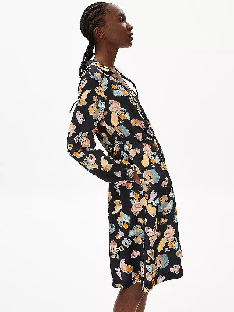 ARMEDANGELS | Hemdblusenkleid DESIRAA | Blu scuro