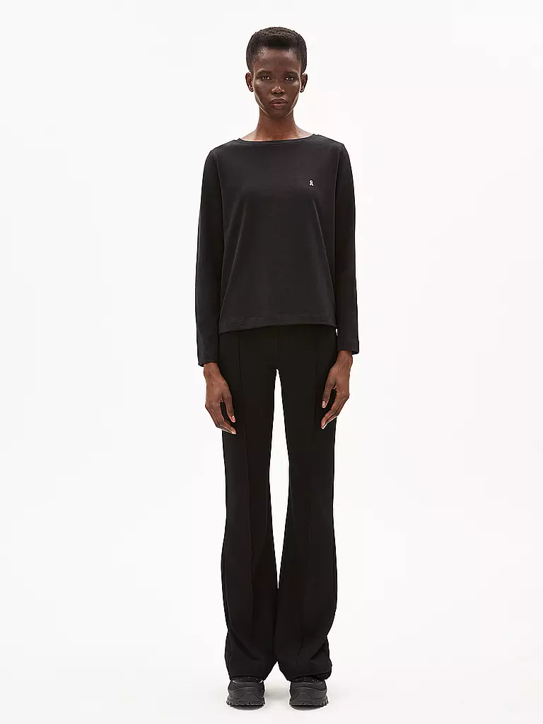 ARMEDANGELS | Hose Flared Fit LEYLAARI | Nero