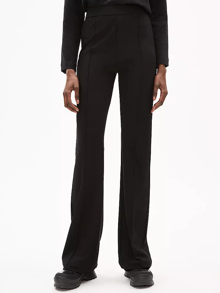 ARMEDANGELS | Hose Flared Fit LEYLAARI | Nero