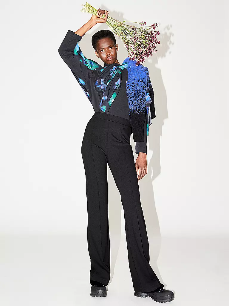 ARMEDANGELS | Hose Flared Fit LEYLAARI | Nero