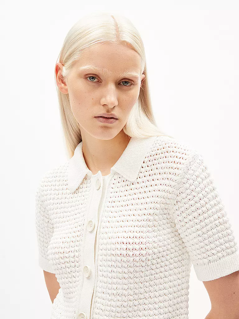 ARMEDANGELS | Jäckchen PASCIAAS CROCHET | Crema