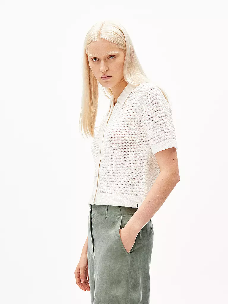 ARMEDANGELS | Jäckchen PASCIAAS CROCHET | Crema