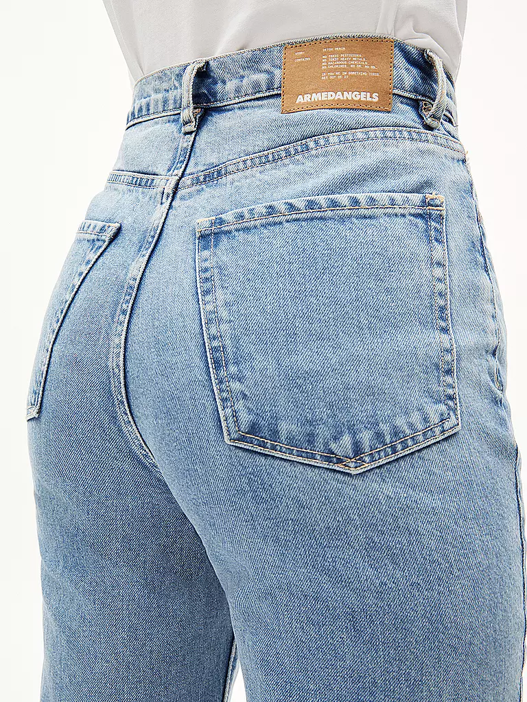 ARMEDANGELS | Jeans a vita alta Mom Fit MAIRAA | Blu chiaro