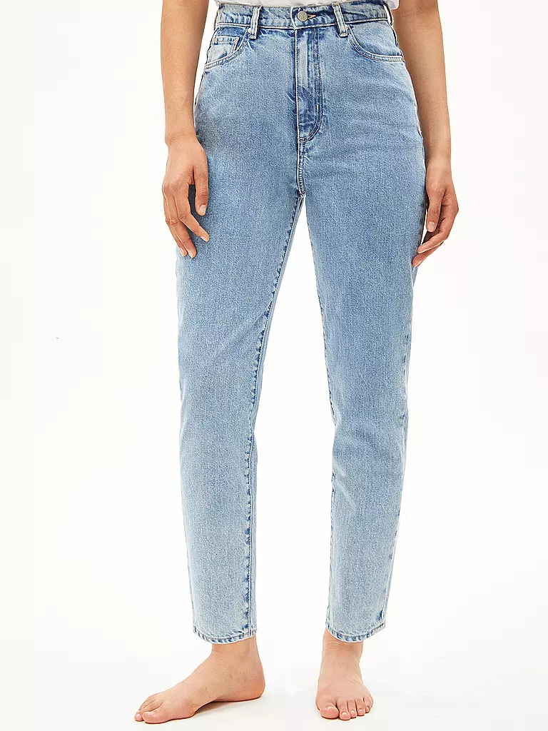 ARMEDANGELS | Jeans a vita alta Mom Fit MAIRAA | Blu chiaro