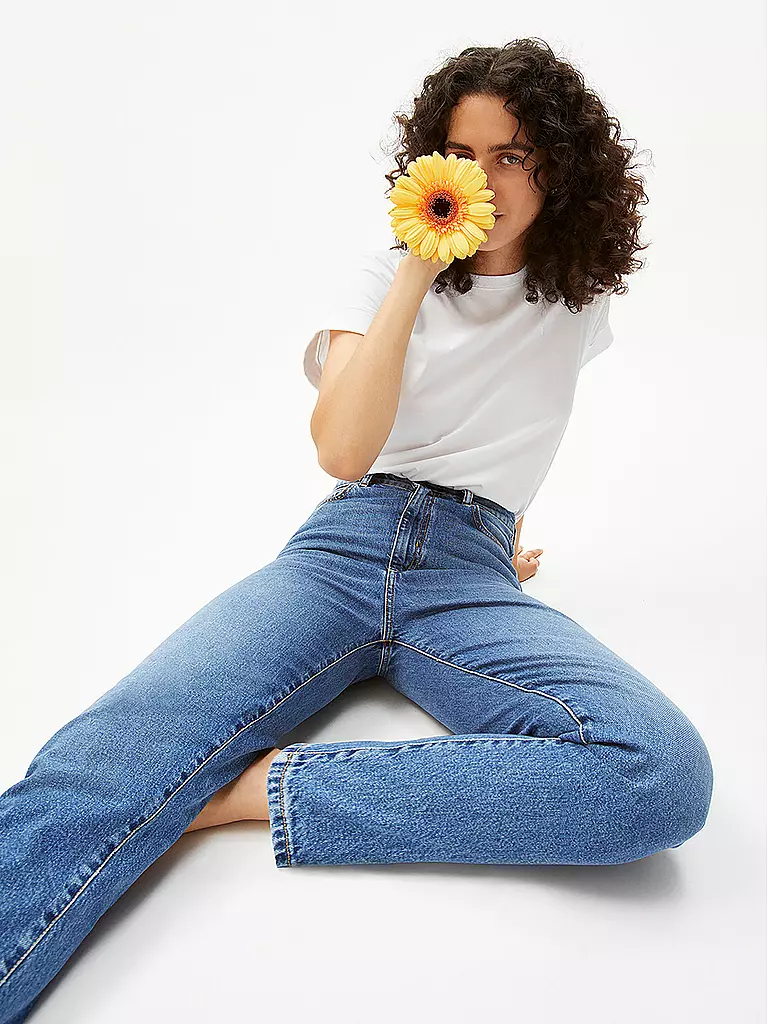 ARMEDANGELS | Jeans a vita alta Mom Fit MAIRAA | Blu