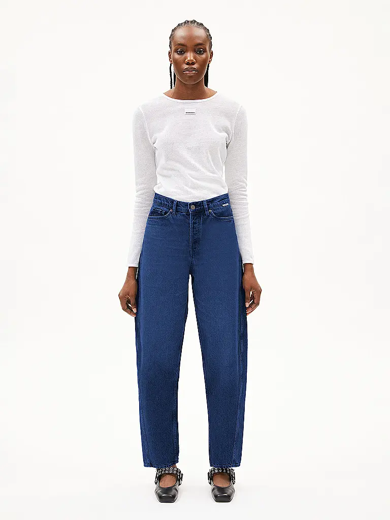 ARMEDANGELS | Jeans Balloon Fit BAARELL | Blu scuro