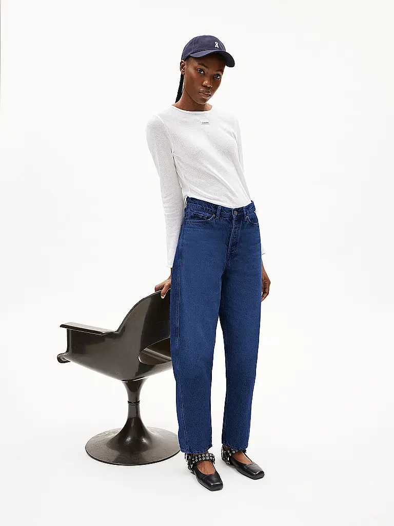 ARMEDANGELS | Jeans Balloon Fit BAARELL | Blu scuro
