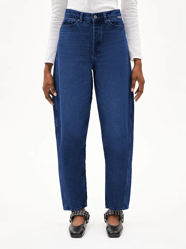 ARMEDANGELS | Jeans Balloon Fit BAARELL | Blu scuro