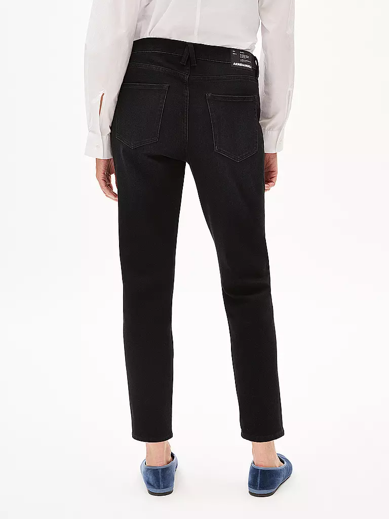 ARMEDANGELS | Jeans Boyfriend Fit 7/8 CAYAA TARPA | Nero