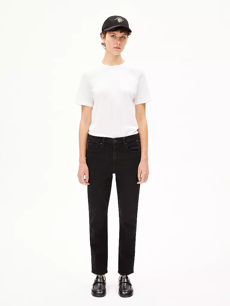 ARMEDANGELS | Jeans Boyfriend Fit CAYAA TARPA | Nero
