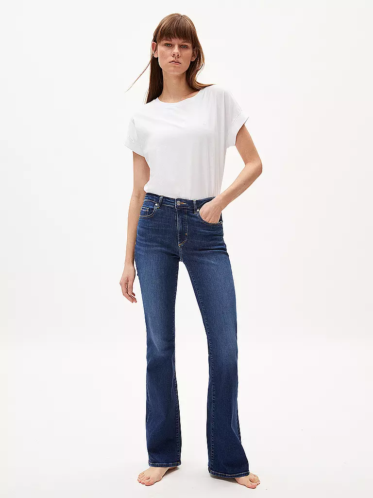 ARMEDANGELS | Jeans Flared Fit ANAMAA | Blu scuro