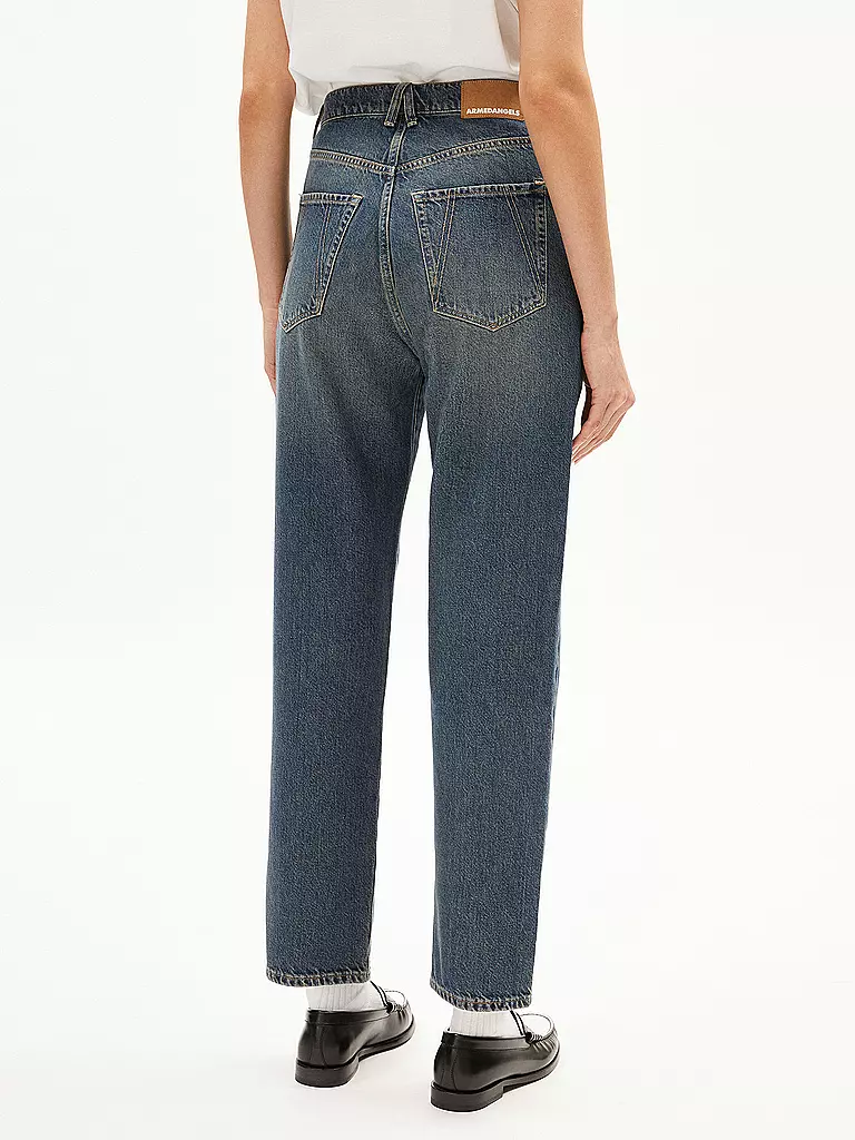 ARMEDANGELS | Jeans Straight Fit 7/8  AAIKALA | Blu