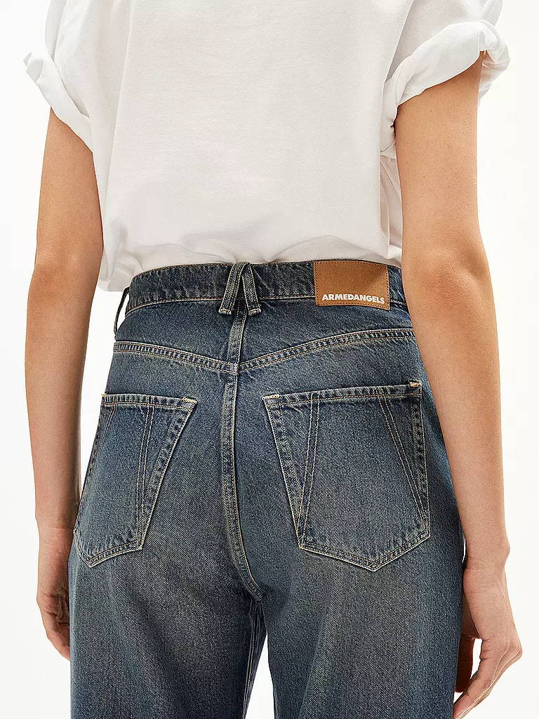 ARMEDANGELS | Jeans Straight Fit 7/8  AAIKALA | Blu