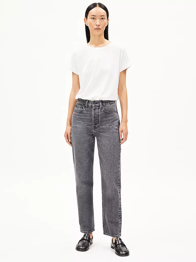 ARMEDANGELS | Jeans Straight Fit AAIKALA | Nero