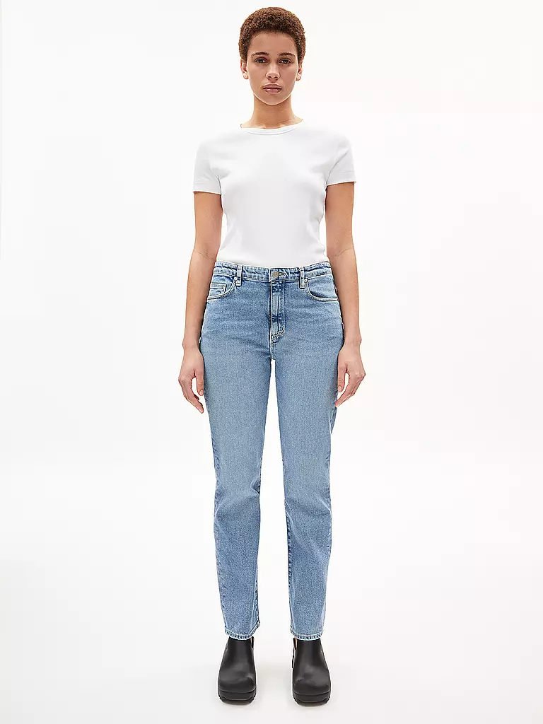 ARMEDANGELS | Jeans Straight Fit CARENAA | Blu chiaro