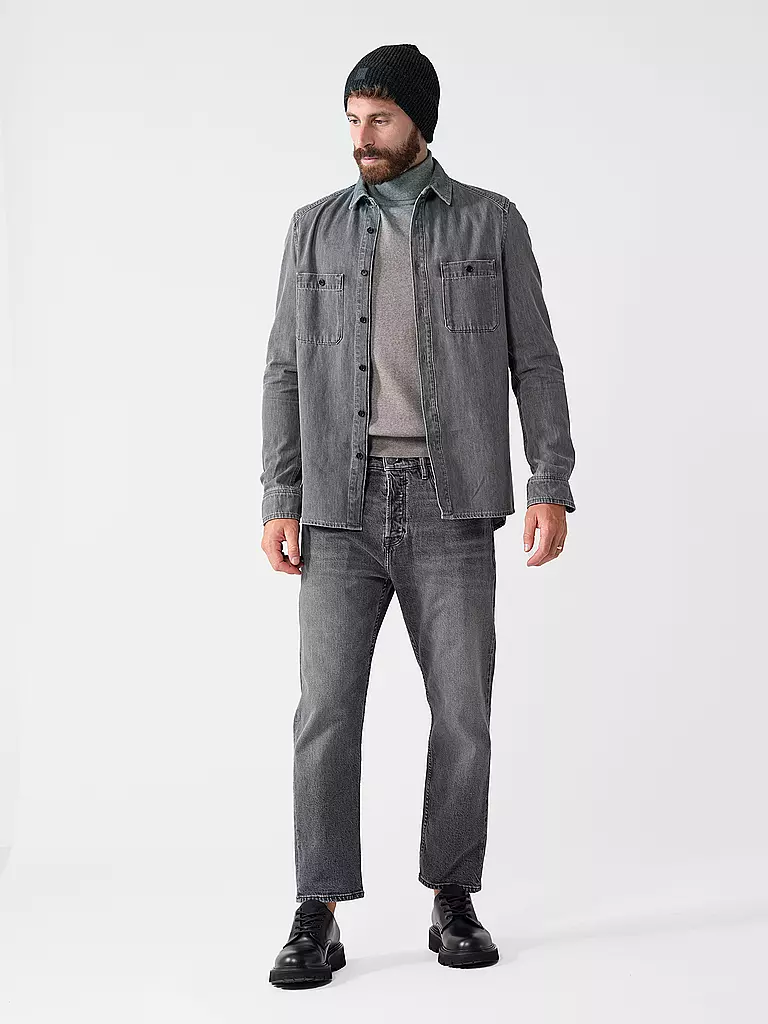 ARMEDANGELS | Jeans Tapered Fit AAUSTIN | Grigio