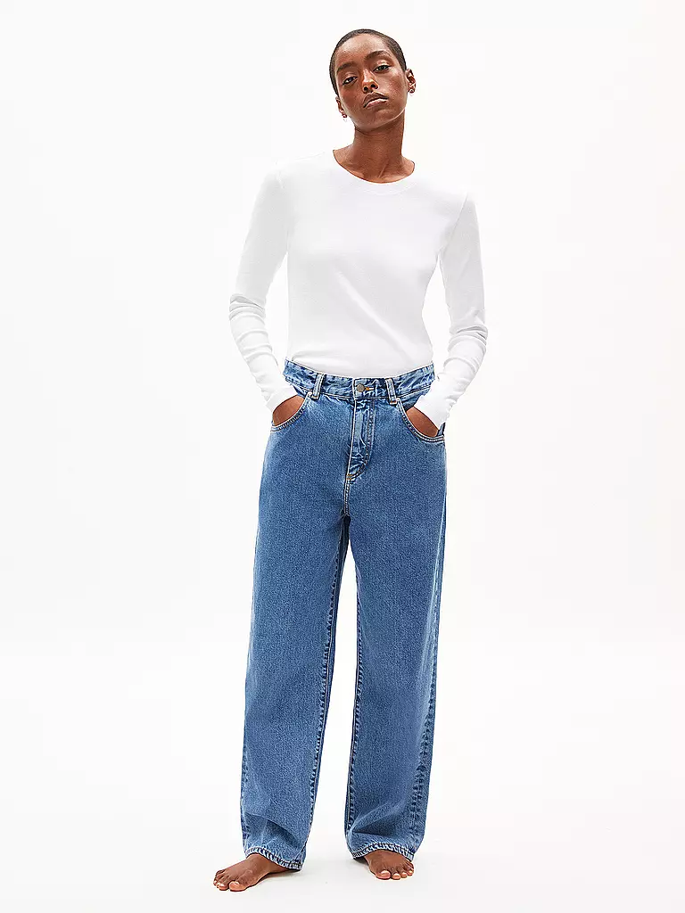 ARMEDANGELS | Jeans Wide Leg HAAYI | Blu chiaro
