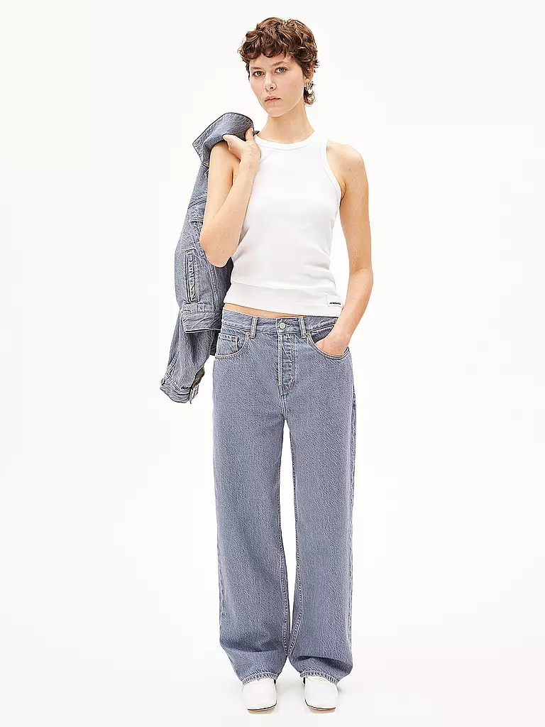 ARMEDANGELS | Jeans Wide Leg HAAYI | Grigio