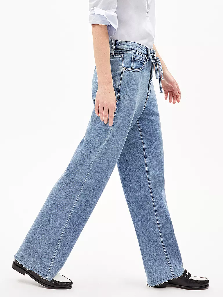 ARMEDANGELS | Jeans Wide Leg HAAYI | Blu chiaro