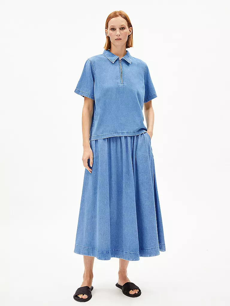 ARMEDANGELS | Jeansbluse CINZIAA | Blu chiaro