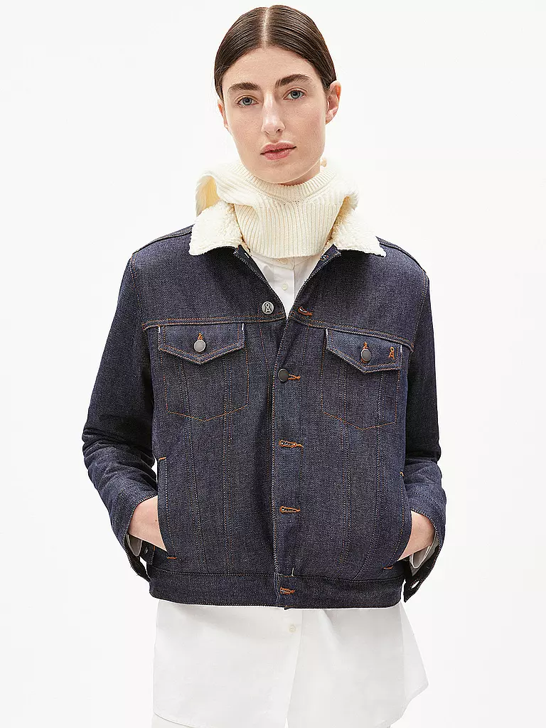 ARMEDANGELS | Jeansjacke VELITAA  | Blu scuro