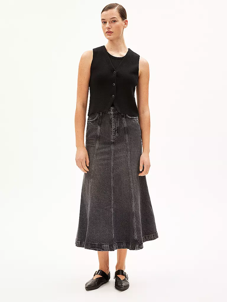 ARMEDANGELS | Jeansrock ARIENAA | Nero