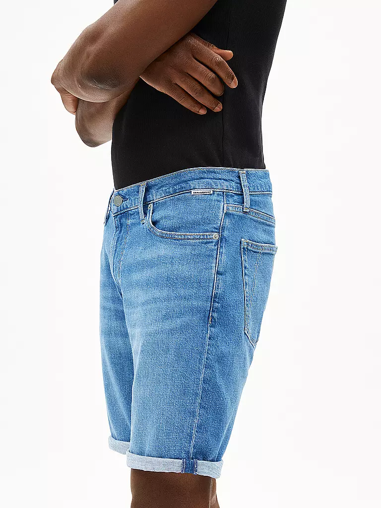 ARMEDANGELS | Jeansshorts NAAILO | Blu