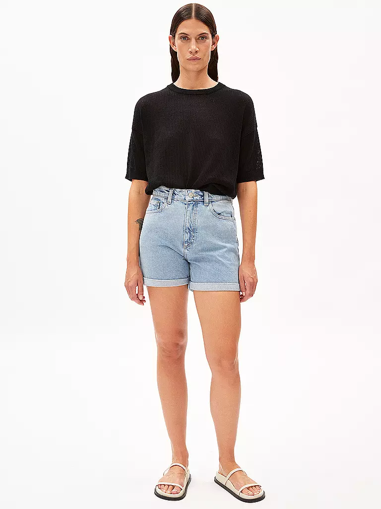 ARMEDANGELS | Jeansshorts SHEAARI  | Blu chiaro