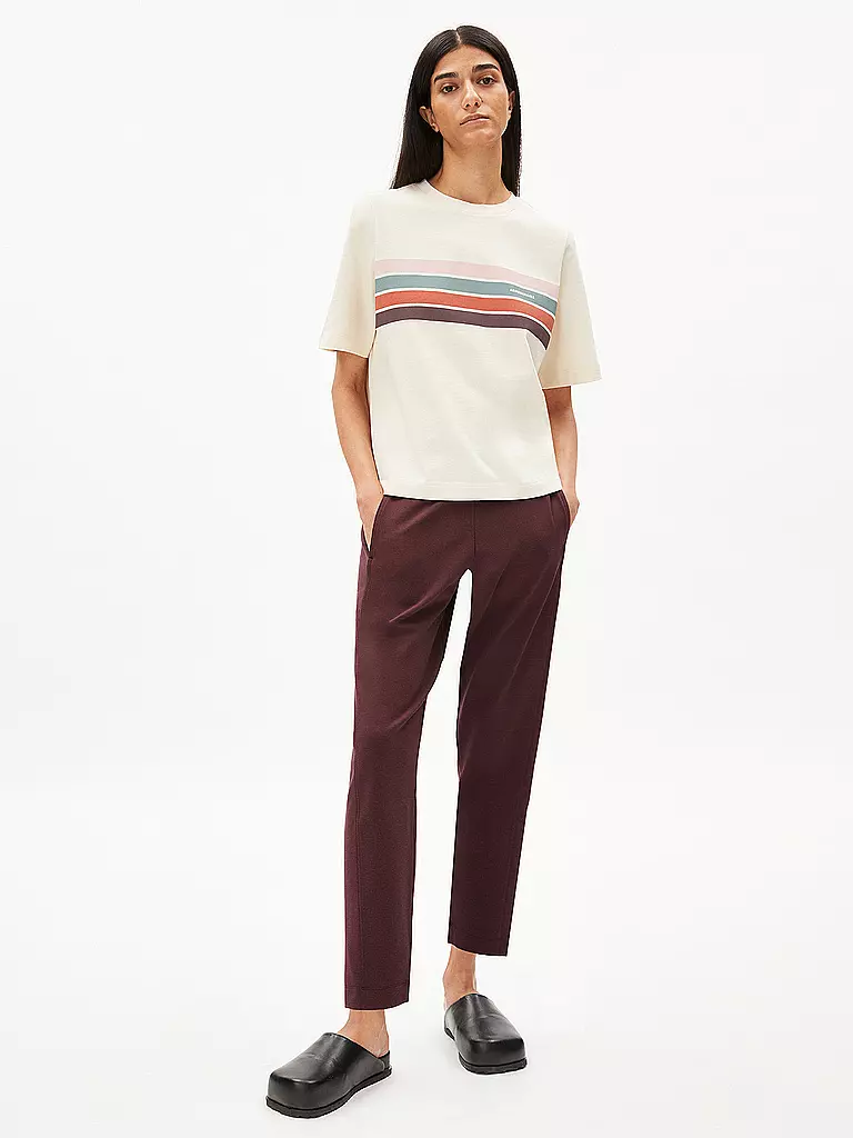 ARMEDANGELS | Jogginghose MAGDAALENA | Rosso scuro