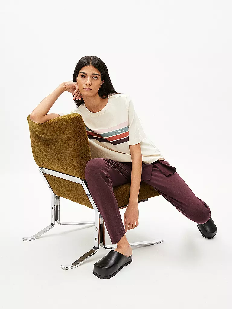 ARMEDANGELS | Jogginghose MAGDAALENA | Rosso scuro