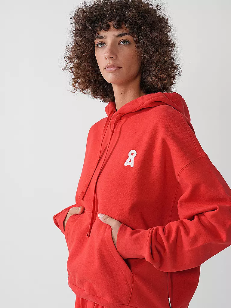 ARMEDANGELS | Kapuzensweater - Felpa con cappuccio FRANCISARAA | Rosso