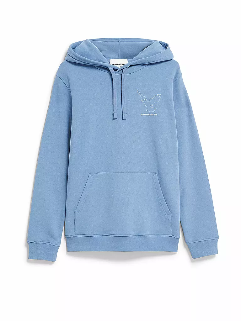 ARMEDANGELS | Kapuzensweater - Hoodie PAARLO  | Blu chiaro