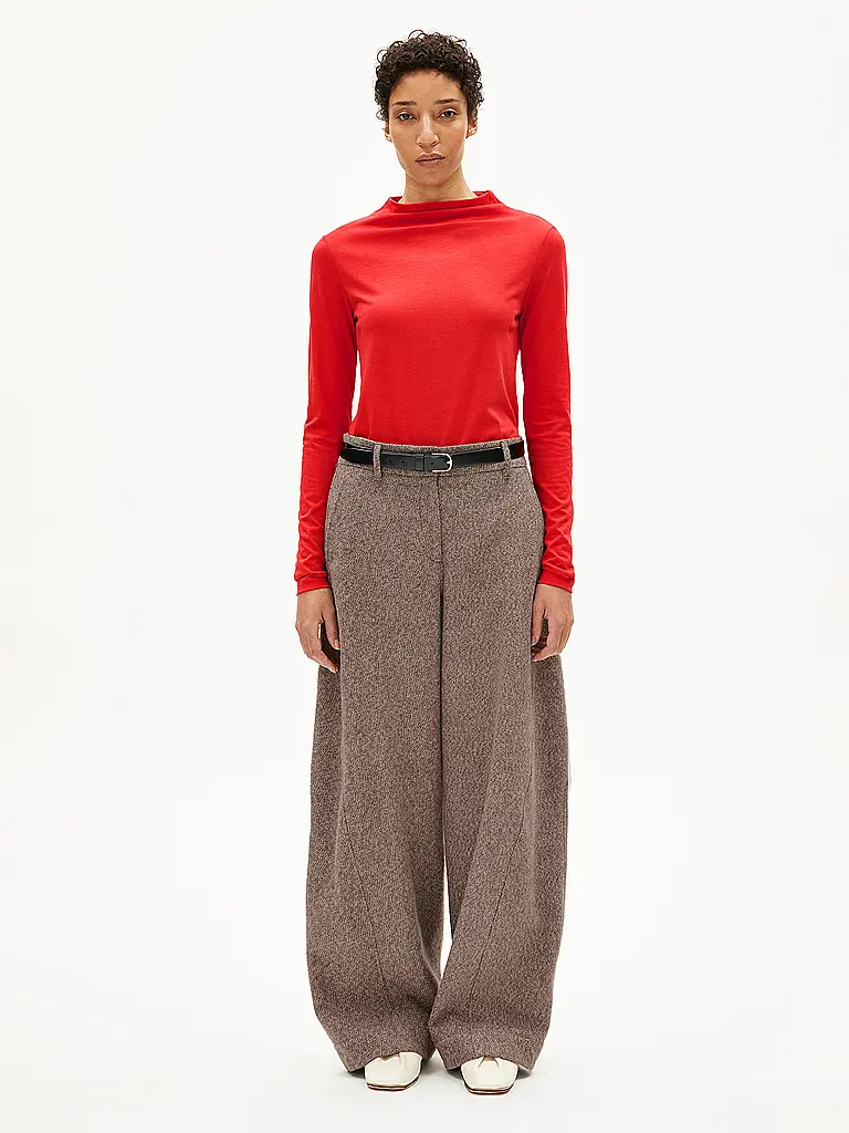 ARMEDANGELS | Langarmshirt CALUNAA | Rosso