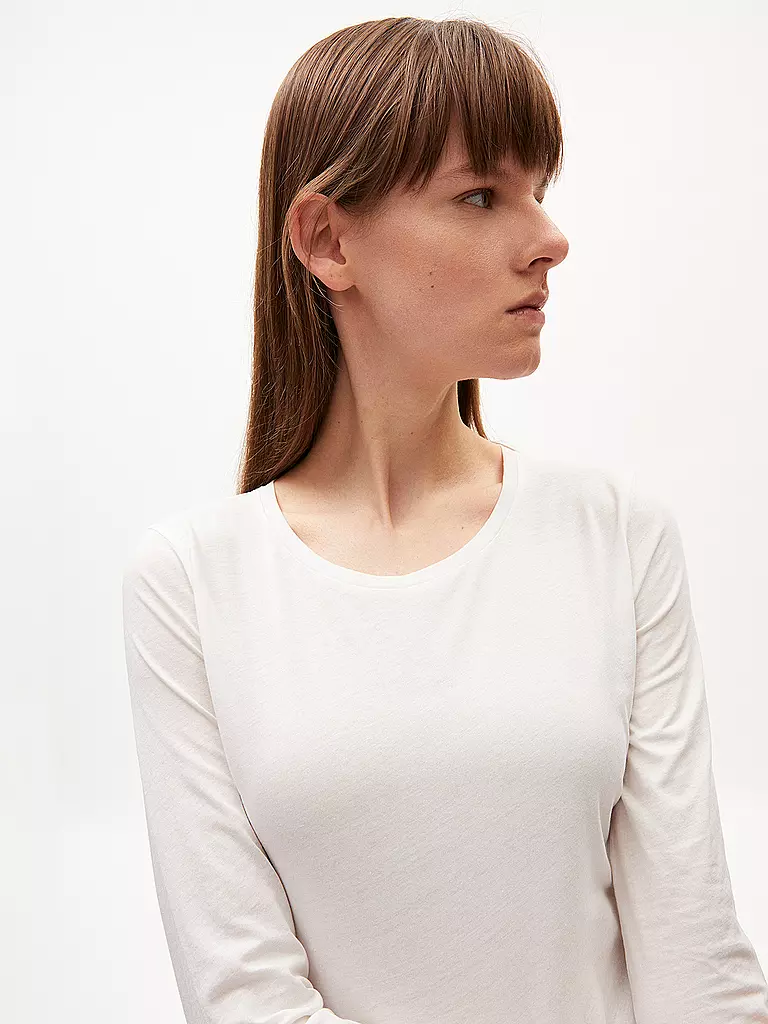 ARMEDANGELS | Langarmshirt ENRICCAA | Crema