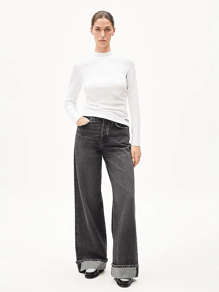 ARMEDANGELS | Langarmshirt FARIMAARA | Bianco