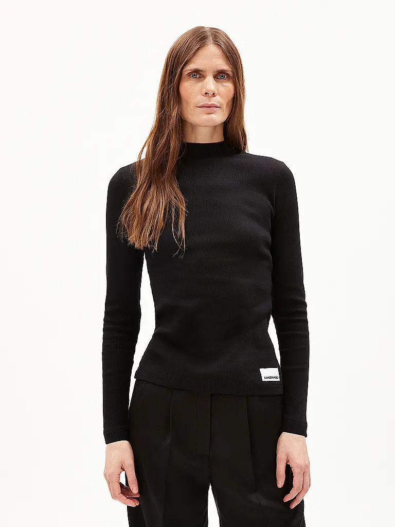 ARMEDANGELS | Langarmshirt FATIMAARA | Nero