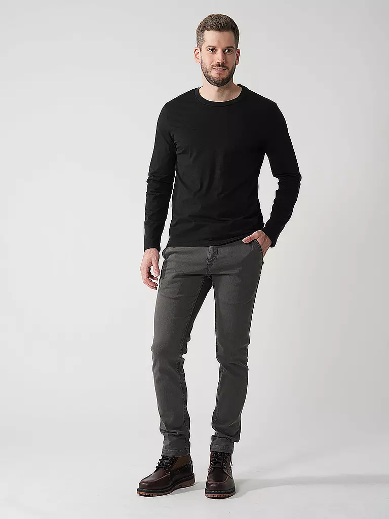 ARMEDANGELS | Langarmshirt JAAMES | Nero