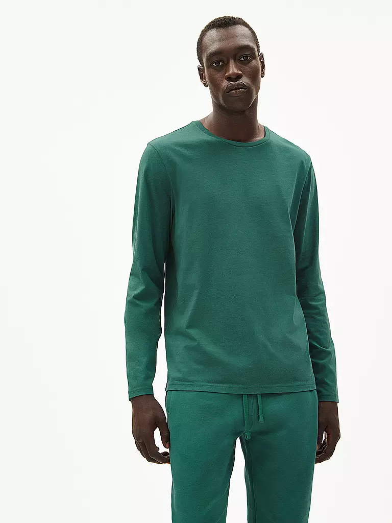 ARMEDANGELS | Langarmshirt JAARLO | Petrolio