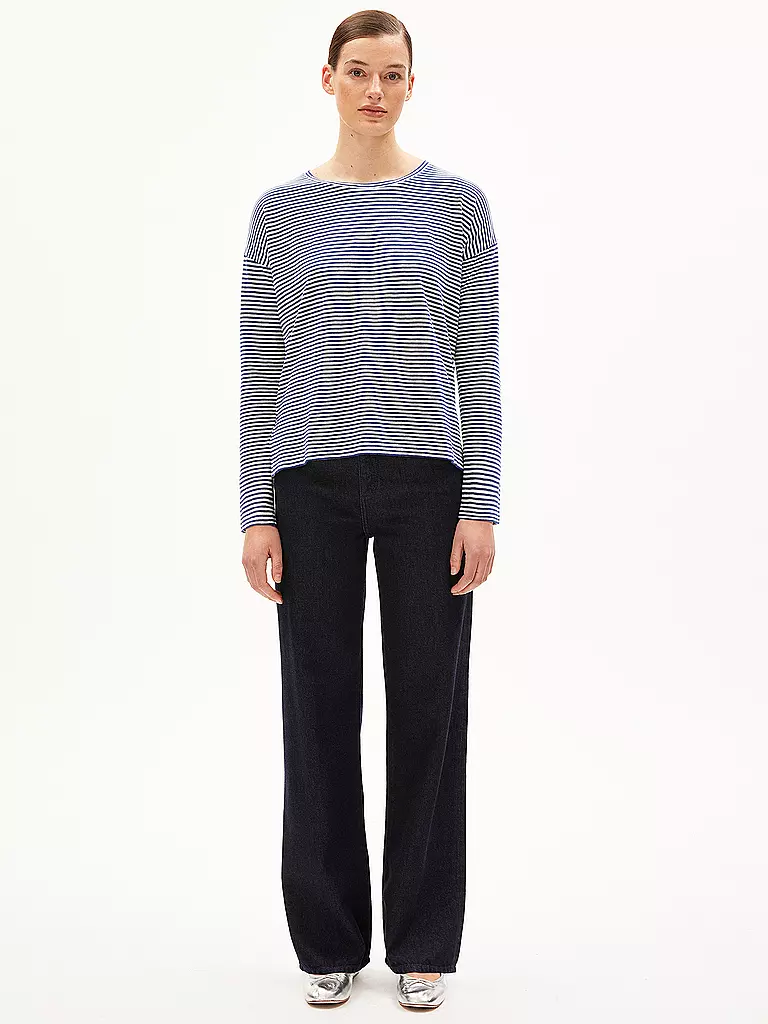 ARMEDANGELS | Langarmshirt XIANAA | Blu