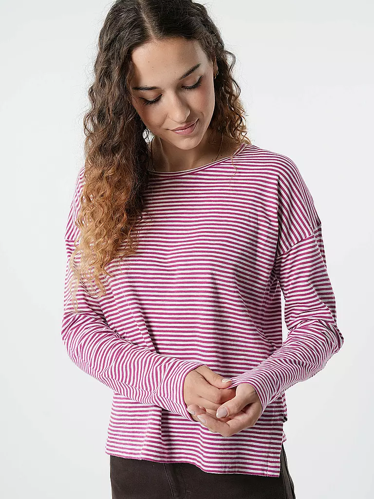 ARMEDANGELS | Langarmshirt XIANAA | Fucsia