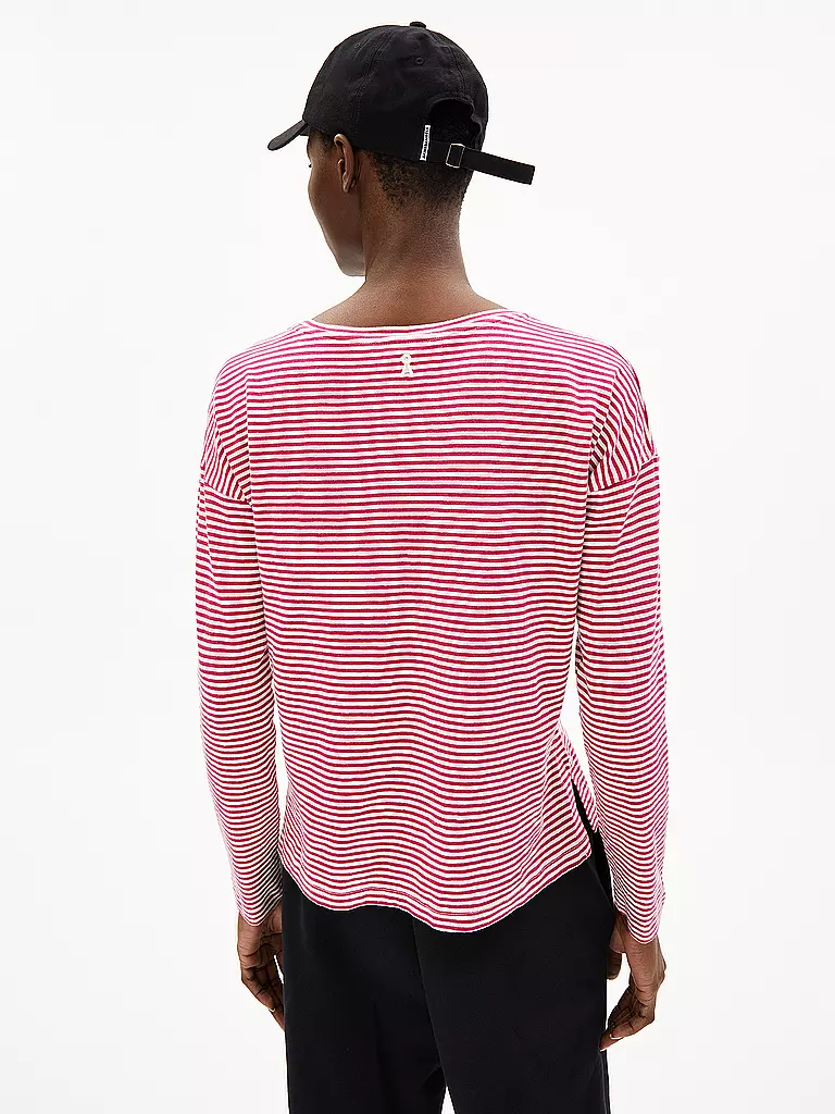 ARMEDANGELS | Langarmshirt XIANAA | Fucsia