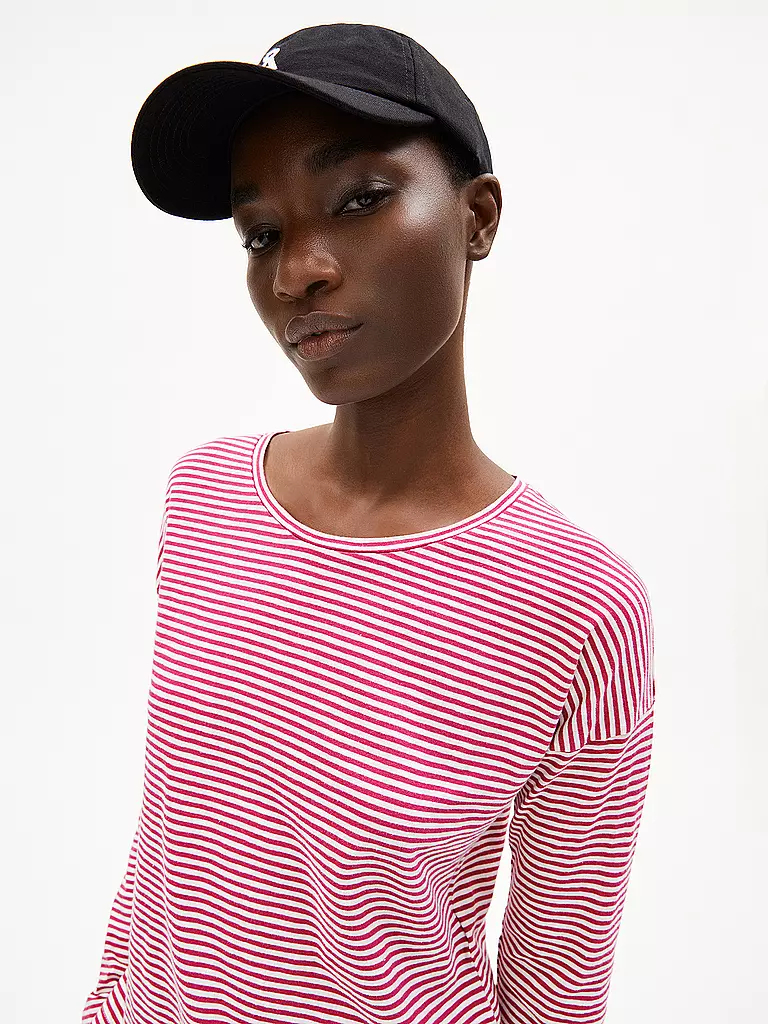 ARMEDANGELS | Langarmshirt XIANAA | Fucsia