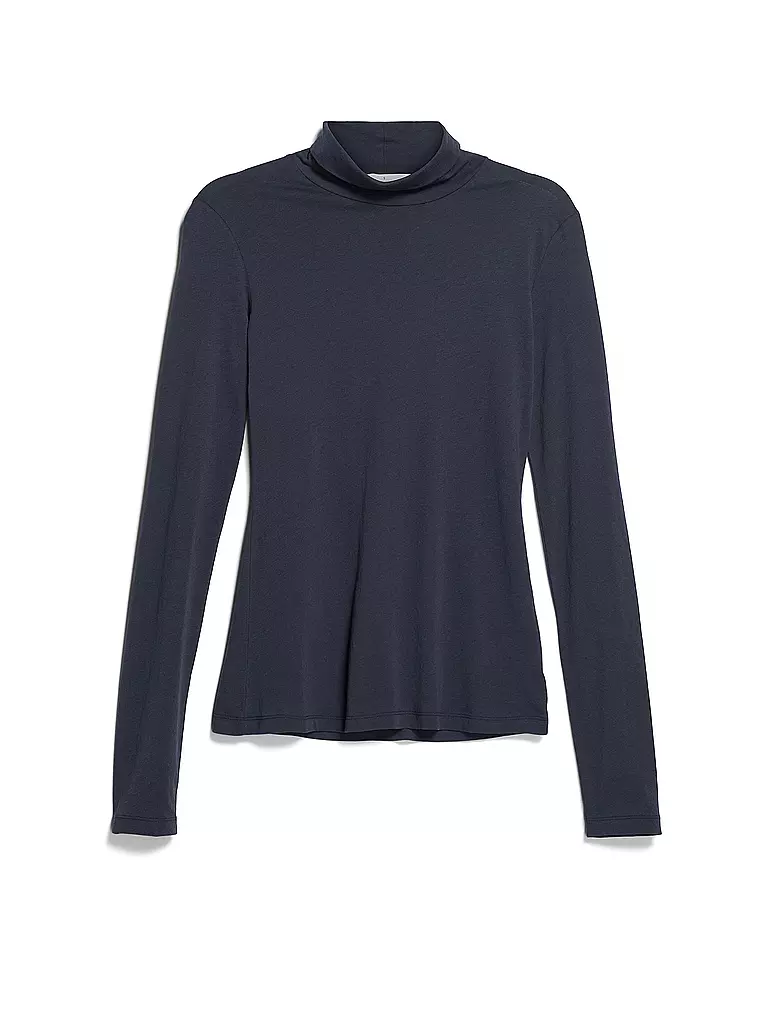 ARMEDANGELS | Maglia a collo alto GRAZILIAA | Blu scuro